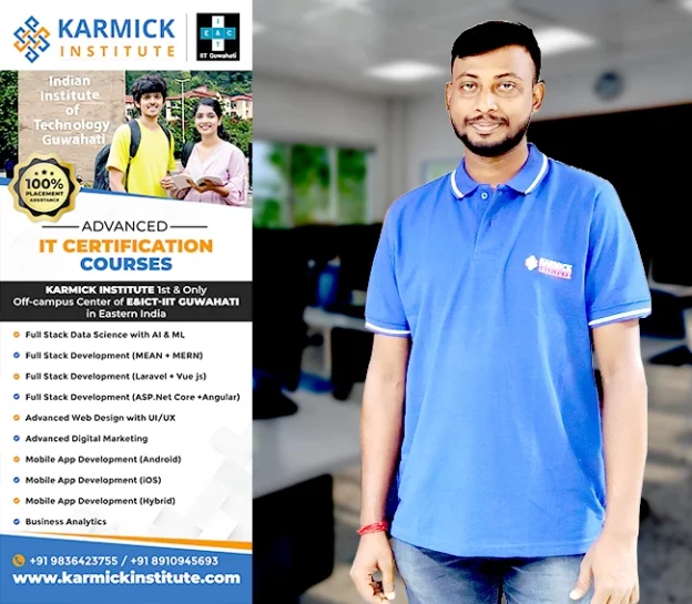 Karmick Institute student