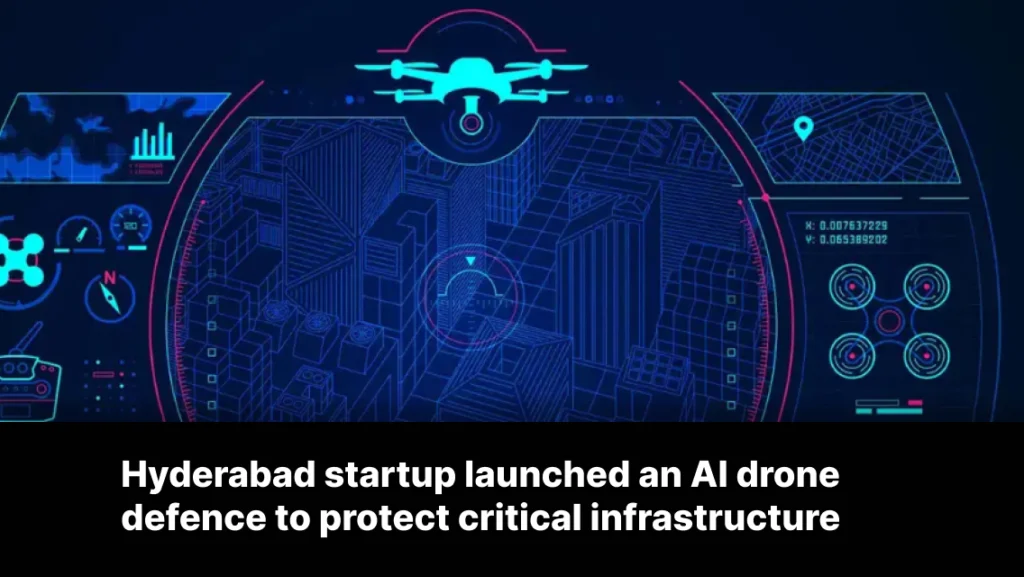 A Hyderabad Startup Unveiled An AI-Powered Drone Defence to Safeguard Vital Infrastructure