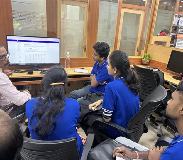 Karmick Institute students learning in website development class