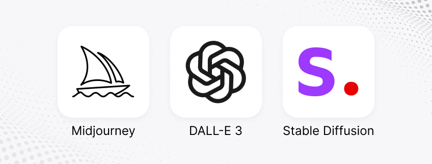 Midjourney - DALL-E 3 - Stable Diffusion