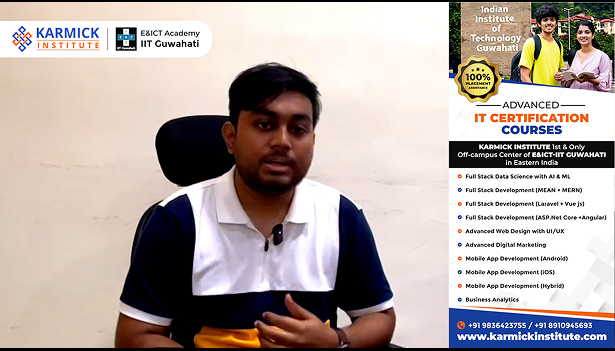 Swapnil Sarkar Karmick Institute student