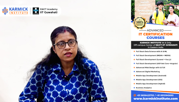 Shreemoyee Aon - A Karmick Institute Student