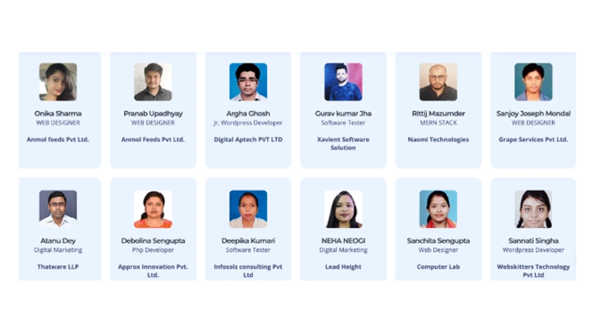 Karmick Institute students who got placed