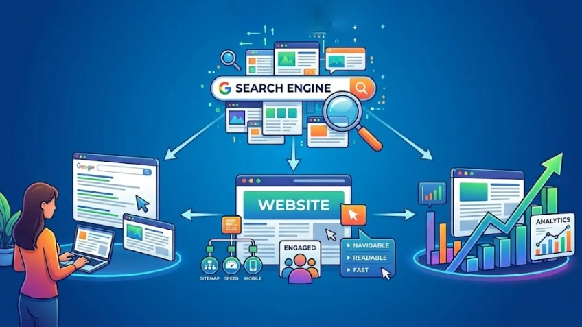 What SEO is in digital marketing